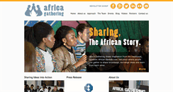 Desktop Screenshot of africagathering.org