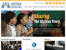 Tablet Screenshot of africagathering.org